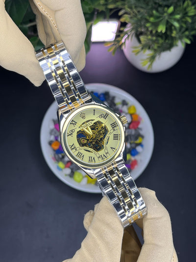 Rolex AAA Grade Automatic Movement Two-Tone Golden Edition - Premium(Steel Bracelet) Watch