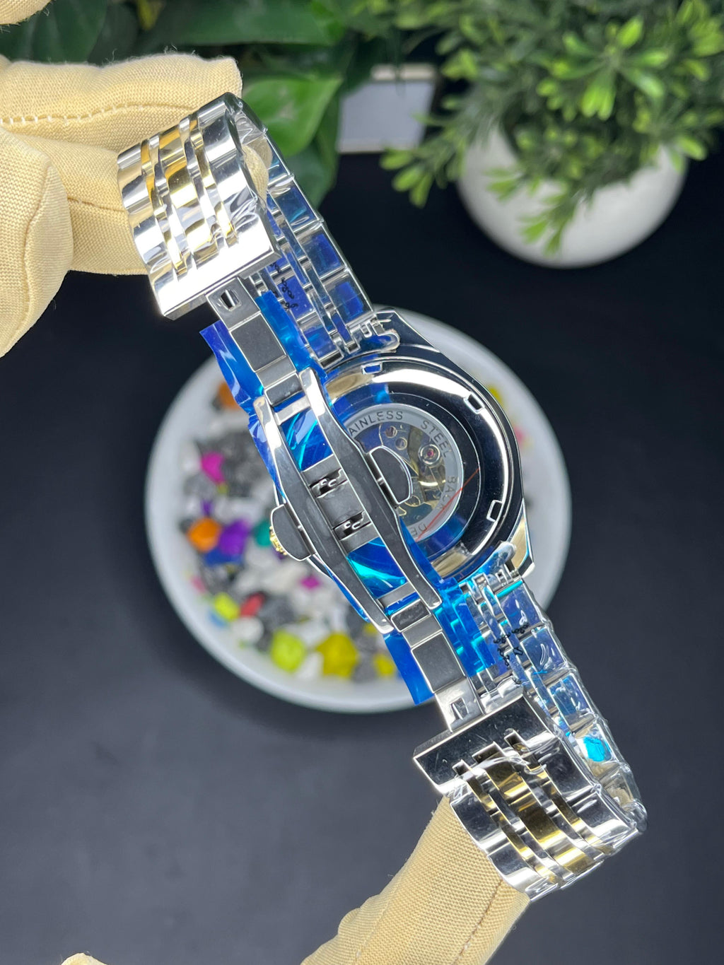 Rolex AAA Grade Automatic Movement Two-Tone Golden Edition - Premium(Steel Bracelet) Watch