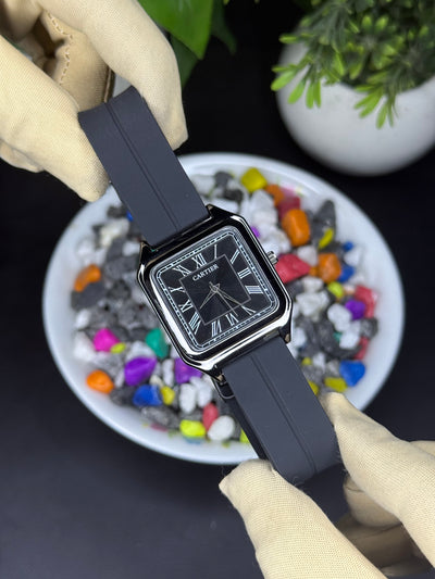 Cartier Black Dial Edition - Powerfull Megnatic Lock