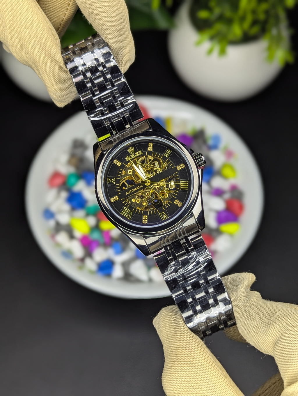 Rolex AAA Grade Automatic Movement Black Edition - Premium(Steel Bracelet) Watch