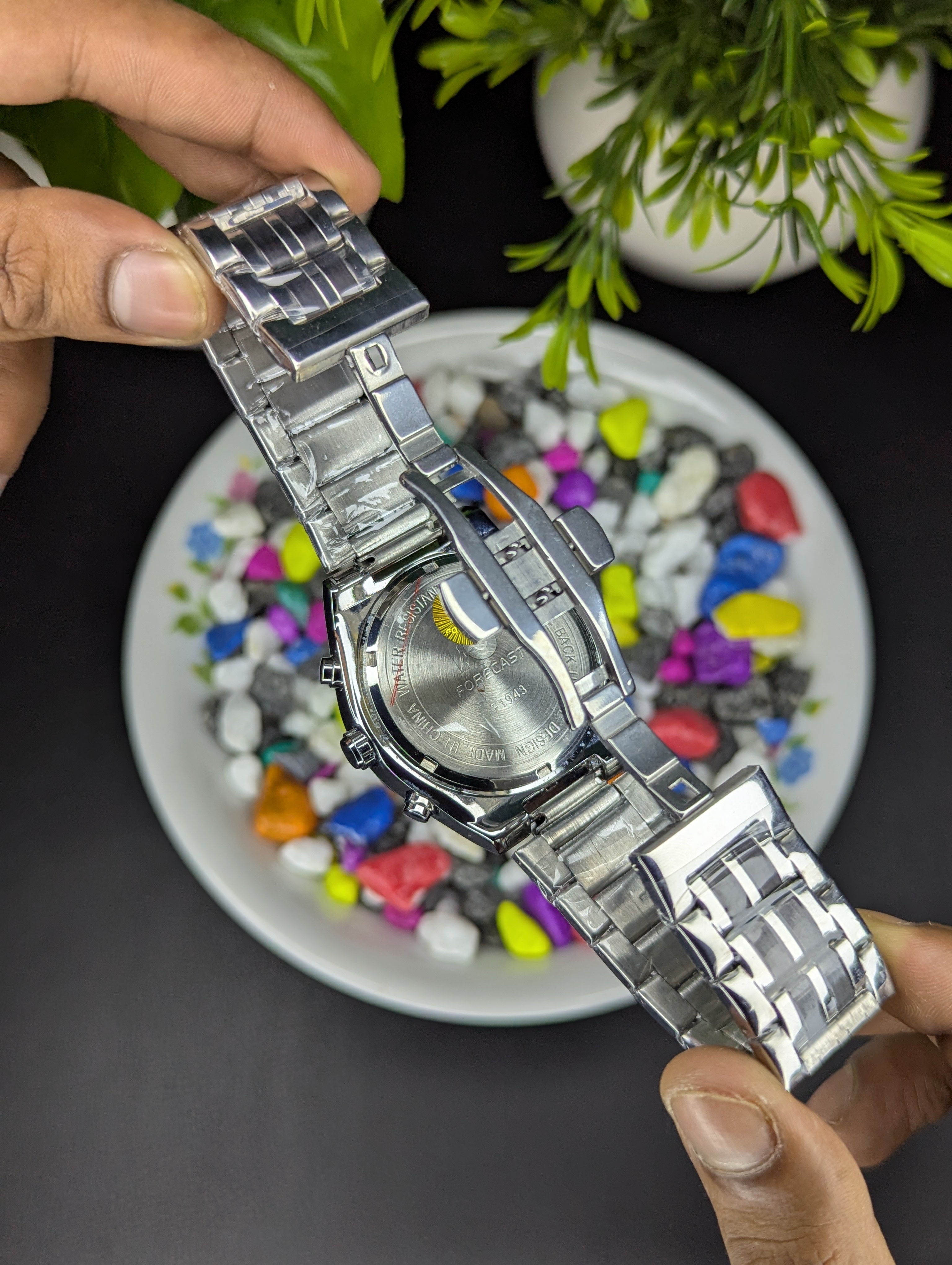 Forecast F1943 Black Dial Chronograph Edition - Premium (Steel Bracelet) Watch