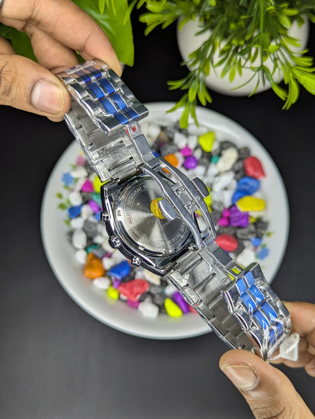 Forecast F1943 Blue Dial Chronograph Edition - Premium (Steel Bracelet) Watch