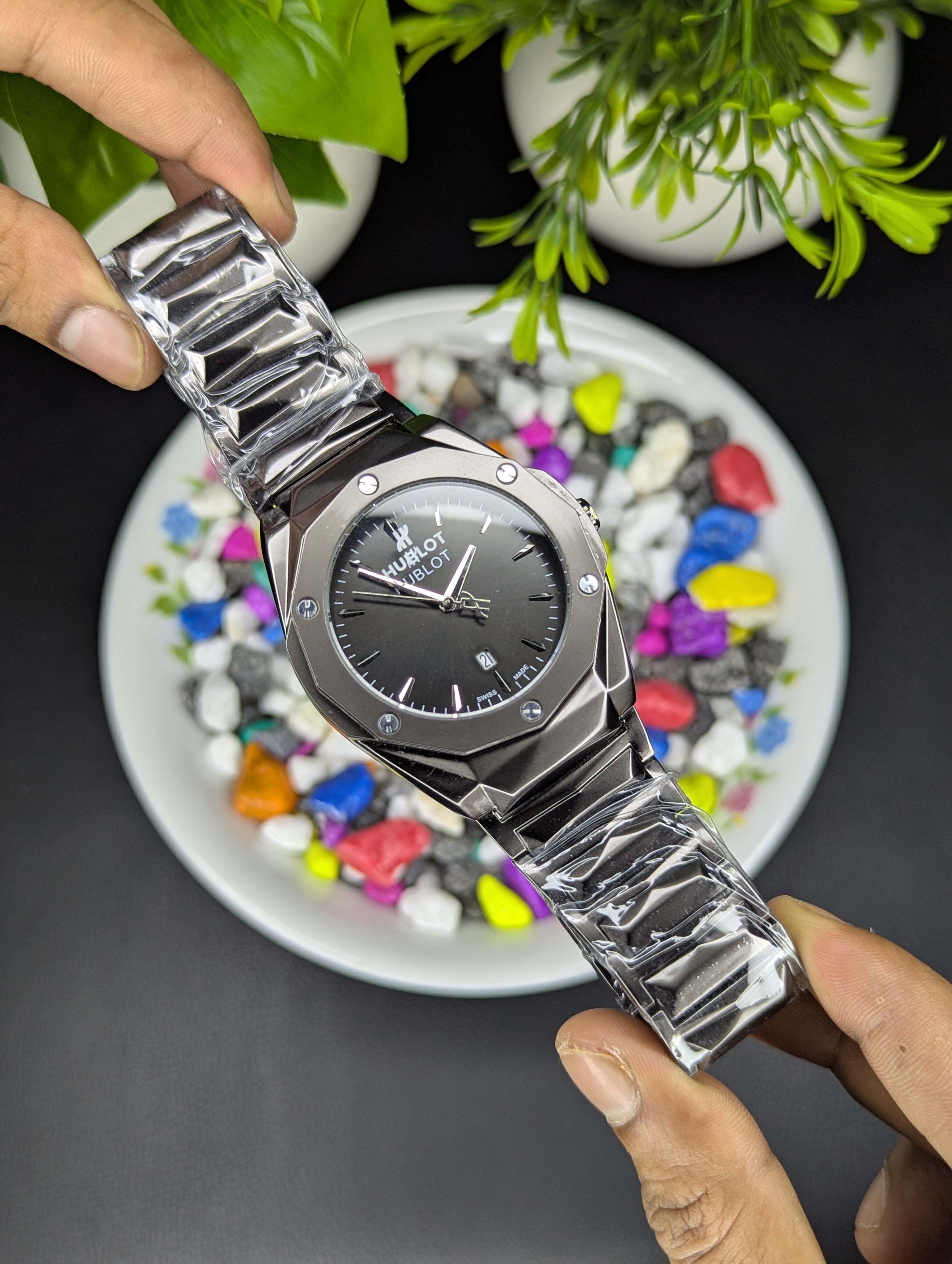 Hublot Gang Sang - Premium(Steel Bracelet) Watch