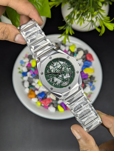 Hublot Gang Sang Skeleton Edition - Premium(Steel Bracelet) Watch