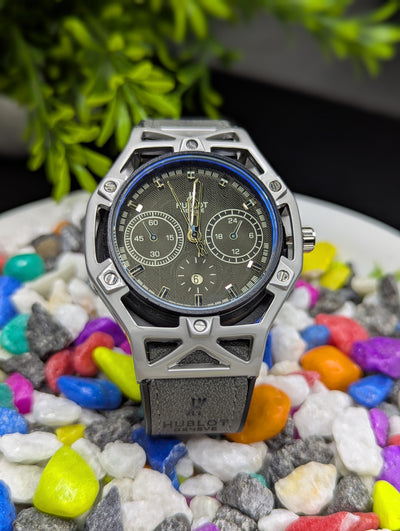 Hublot Geneve C241 - Grey Strap Premium Watch