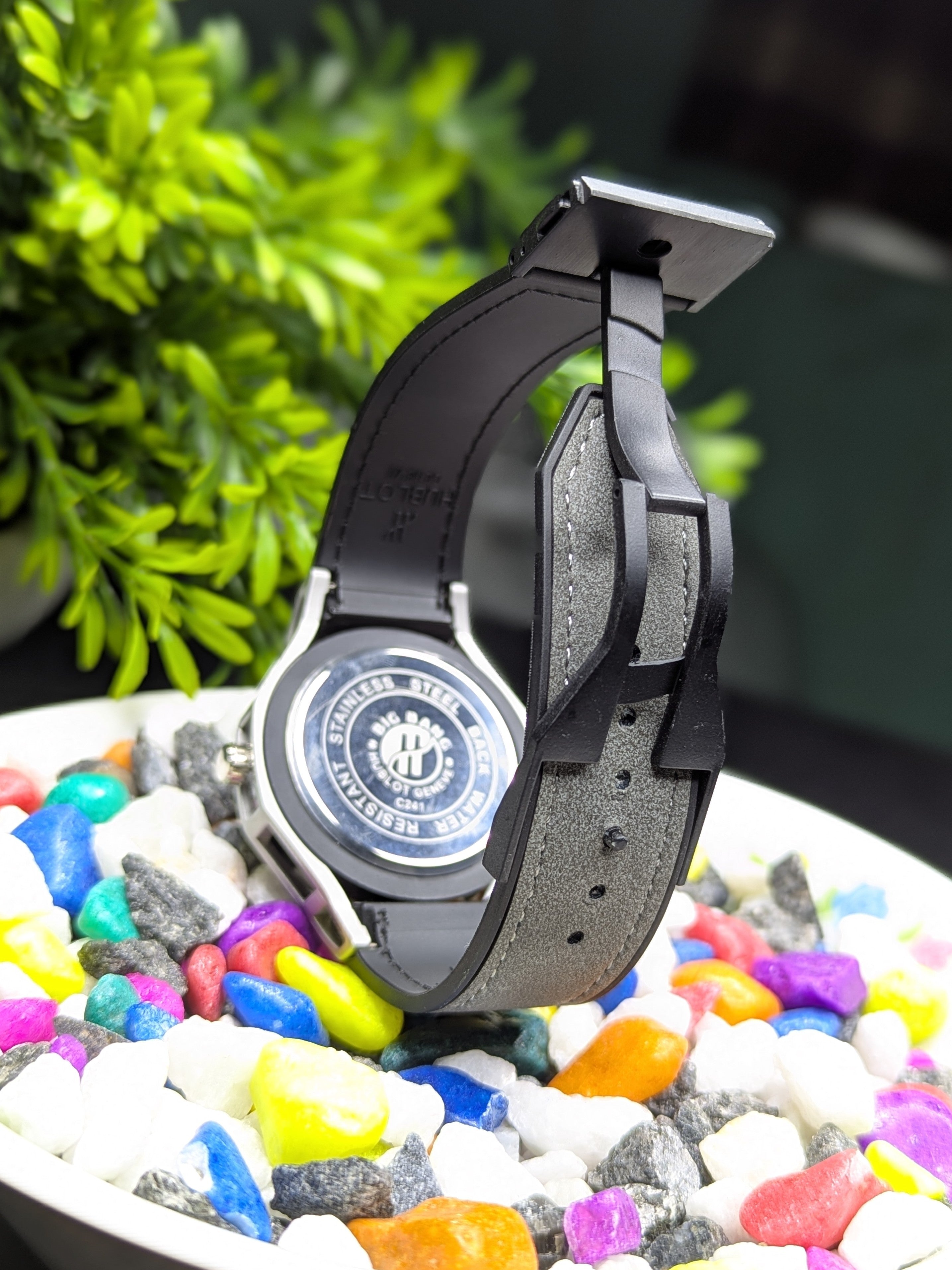 Hublot Geneve C241 - Grey Strap Premium Watch