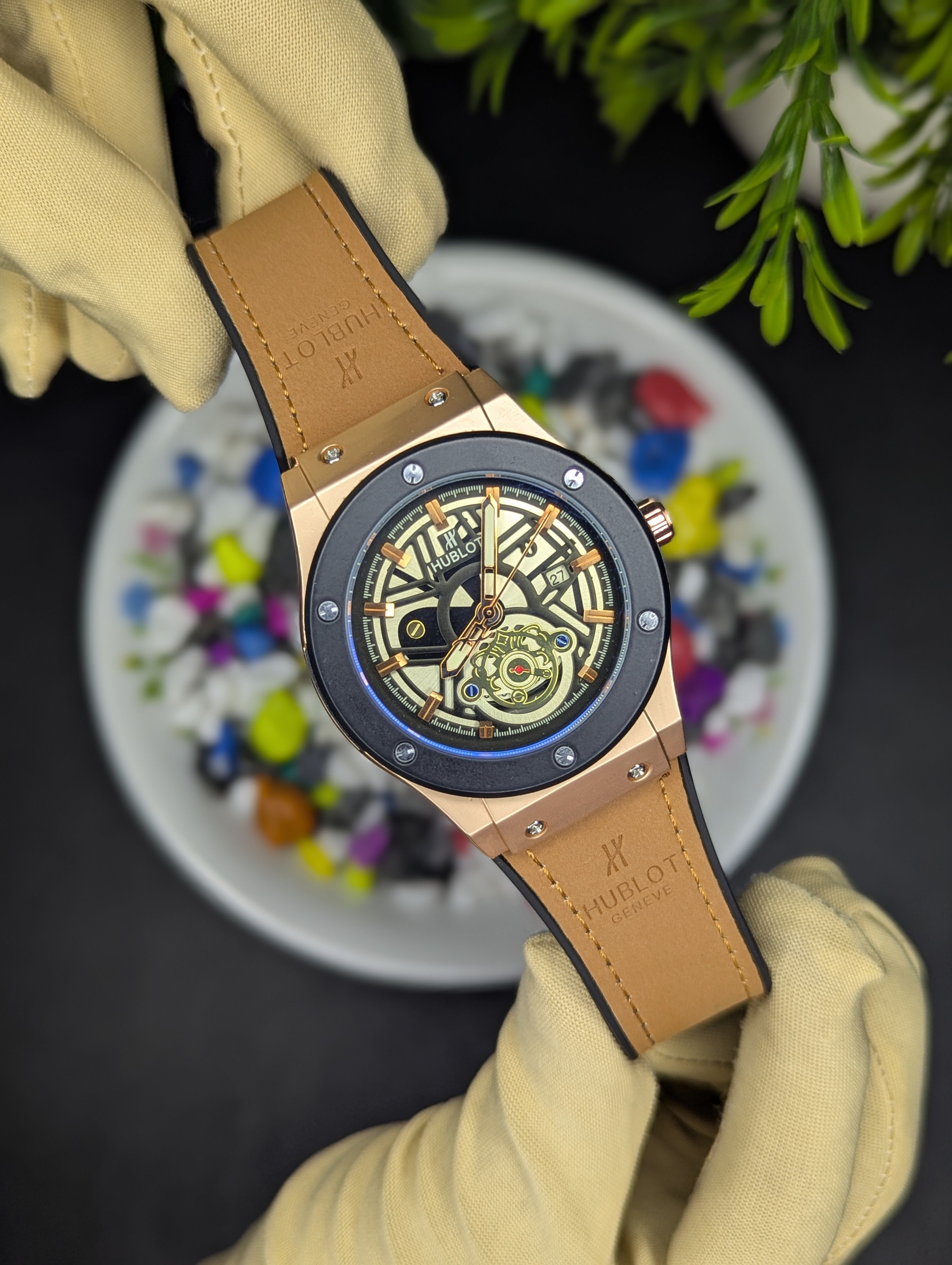 Hublot Big Bang Belt Edition - Premium Artificial Leather Watch