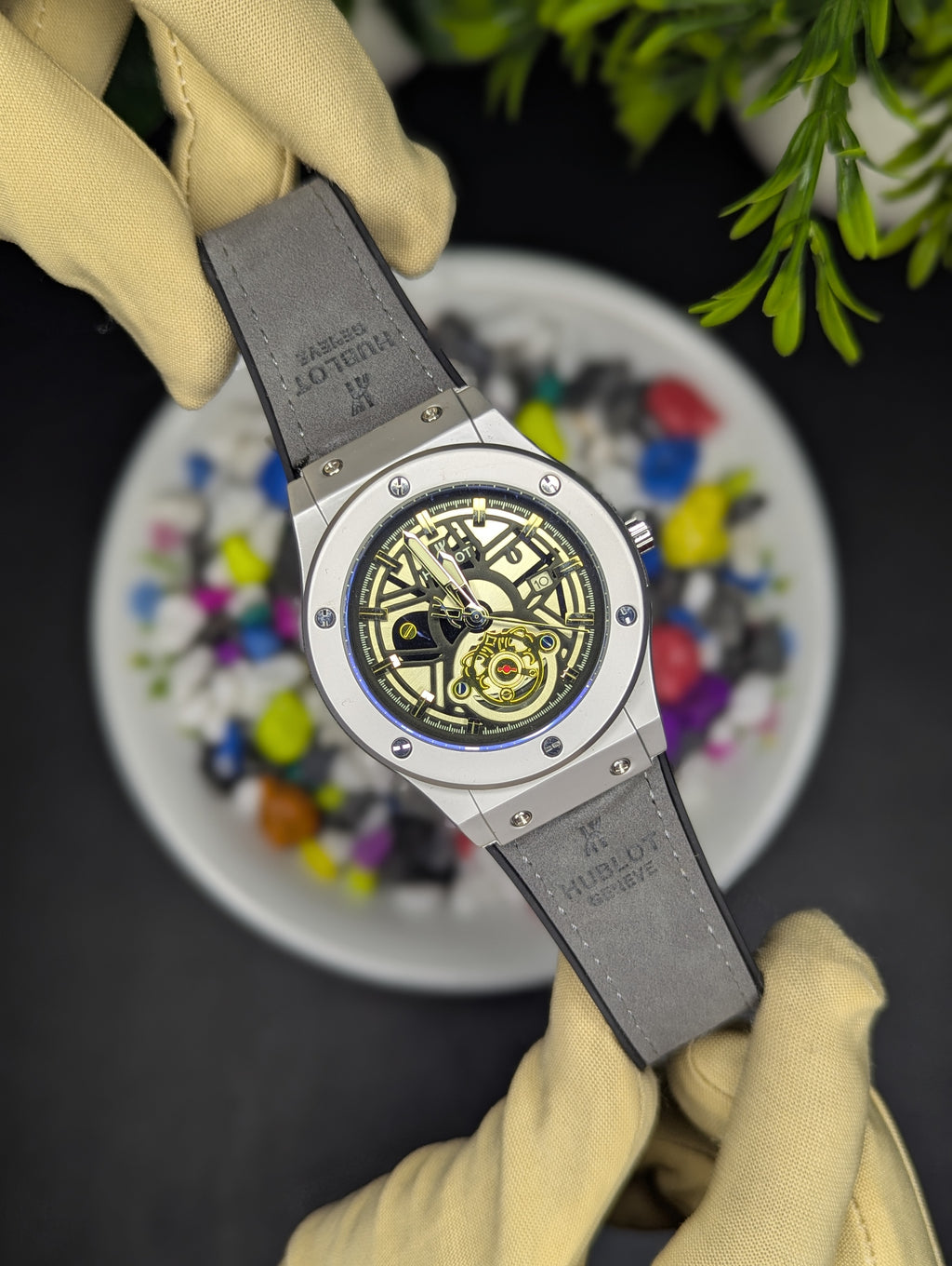 Hublot Big Bang Belt Edition - Premium Artificial Leather Watch