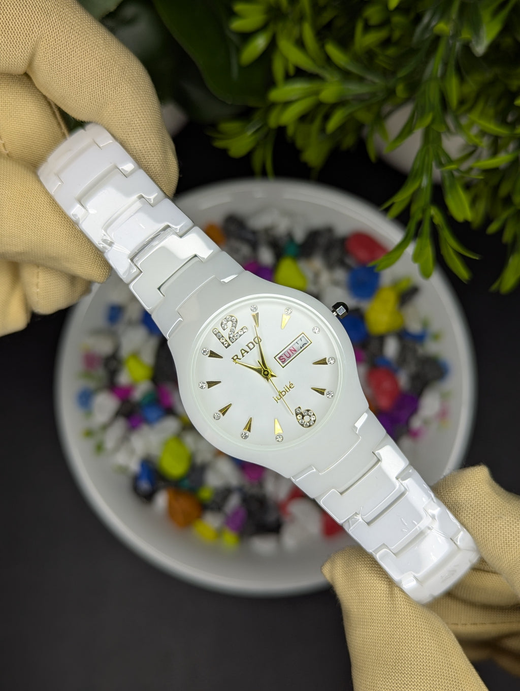 Rado Juble Swiss Ceramic-(Round  Dial)